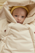 155-02 Зимний комбинезон (экрю)