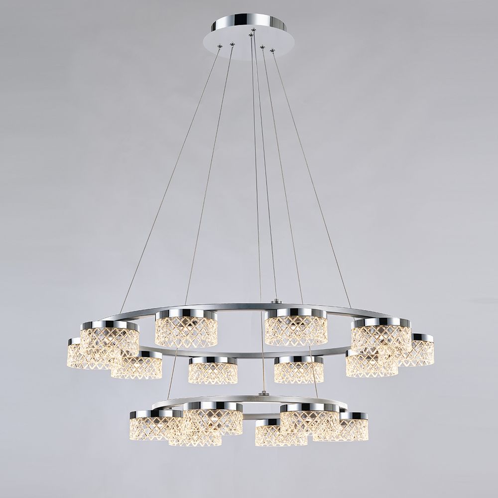 Люстра MD21020075-16B chrome