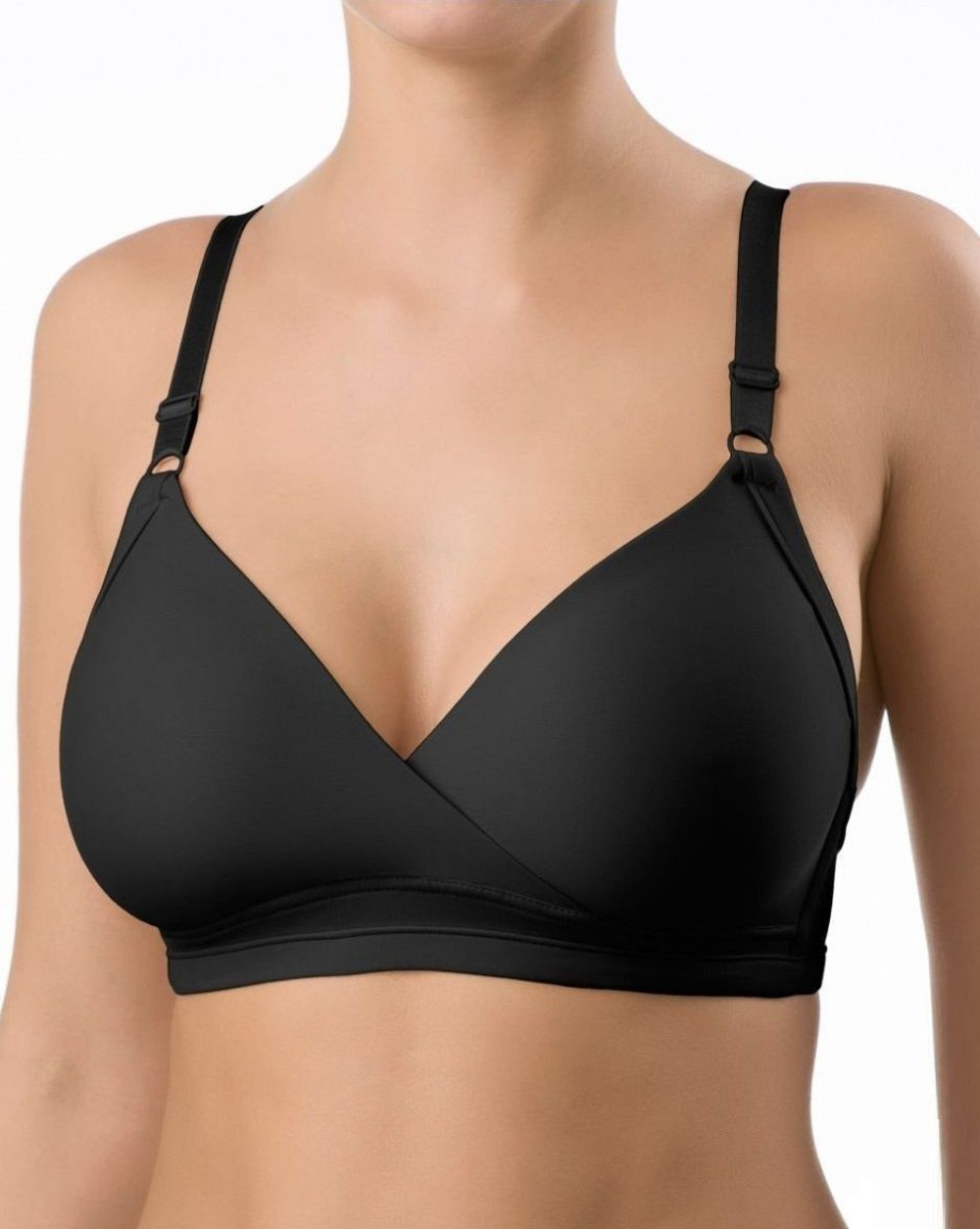 Бюстгальтер-минимайзер без косточек Victoria (Размер: 70E) (Цвет: пудровый)