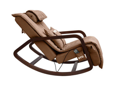 Массажное кресло-качалка OTO Grand Life OT2007 ШОКОЛАД (Рогожка)