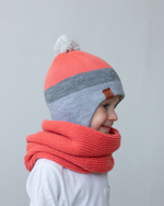 Шапка зимняя вязаная (Облепиха) КОДИ