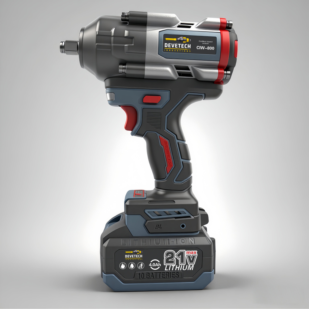 Аккумуляторный гайковерт DEVETECH CIW-800