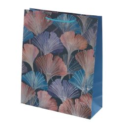 GAEM Пакет подарочный M (бумага 210г/м2, блок микс 12шт), L26 W10 H32 см, 4в.