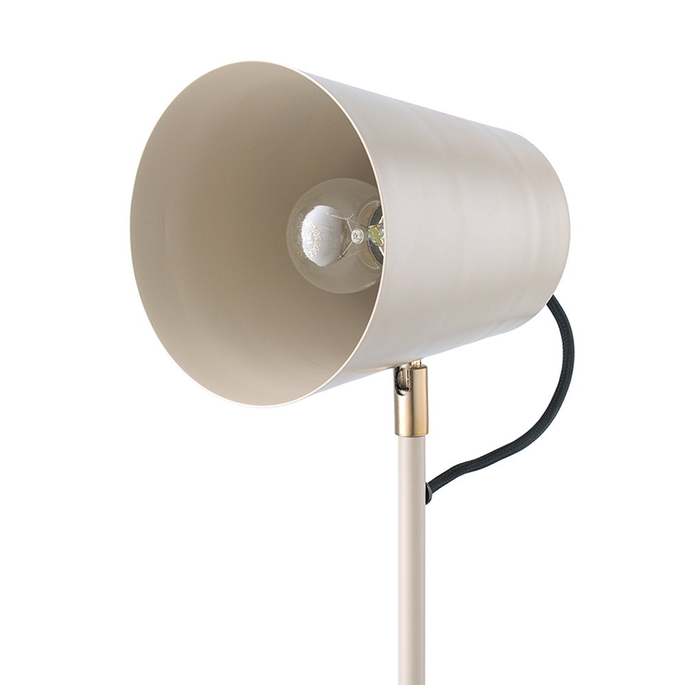 Лампа настольная byokko, D20х47 см, бежевая