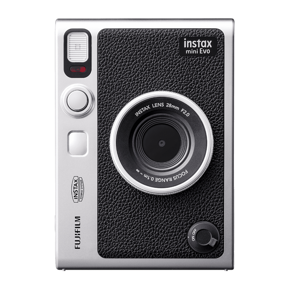 Гибридный фотоаппарат моментальной печати FUJIFILM instax mini EVO, Чёрный
