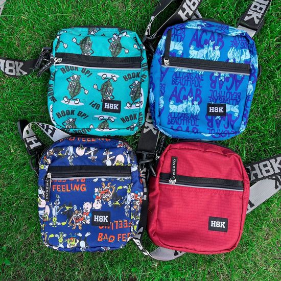 Сумка HOOK Мессенджер Смол "Классик" рипстоп бордо