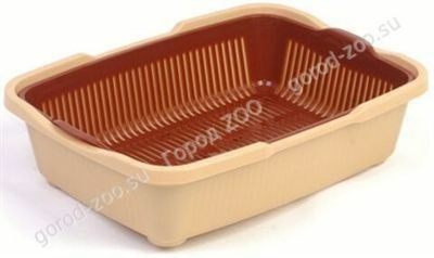 Туалет д/кошек "Догуш" 233 большой с сеткой