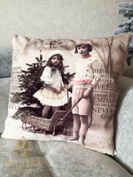 Наволочка декоративная "Ретро" 45x45см