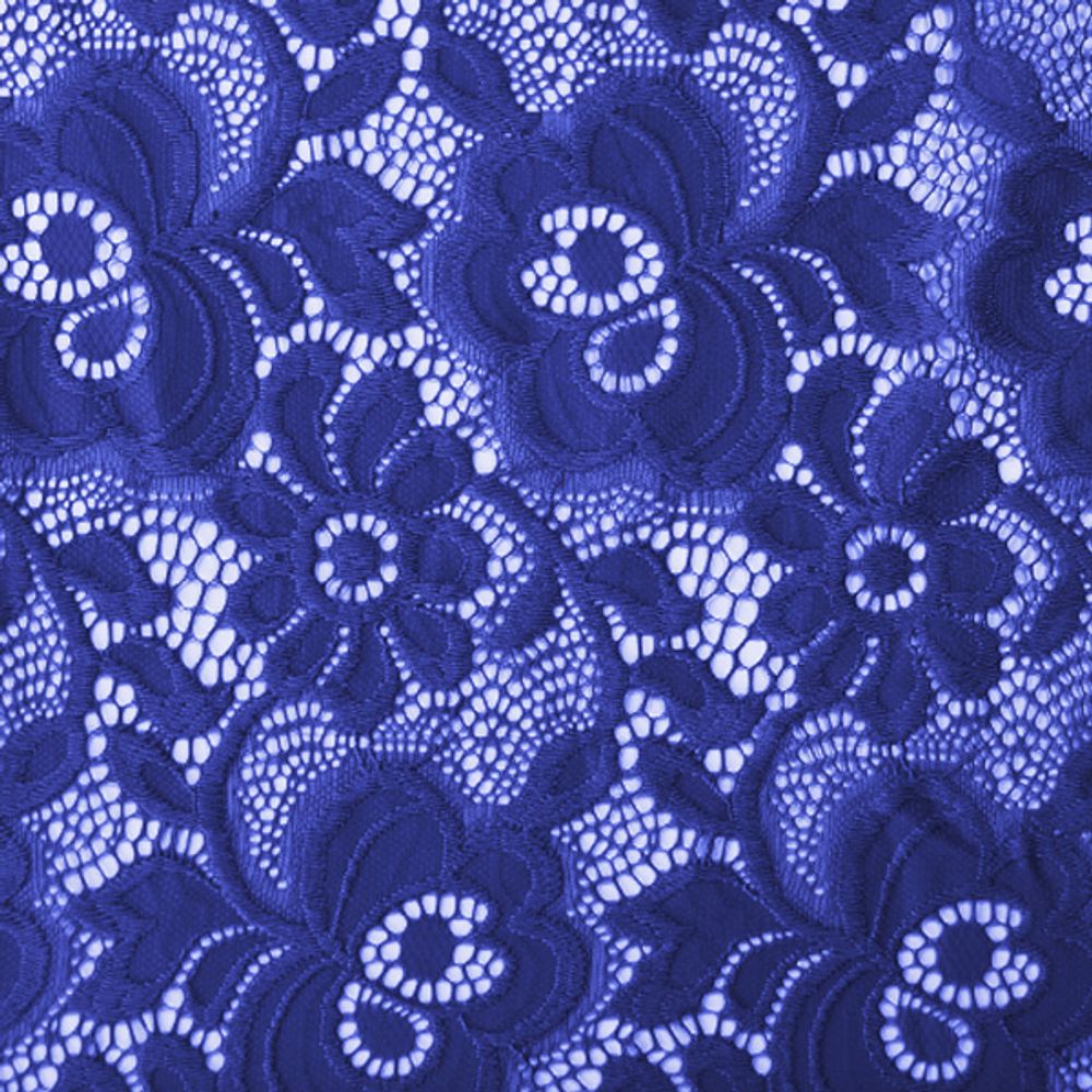 Кружевное полотно, 113 гр/м2, 150 см, электрик