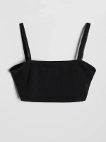 Лонгслив для девочки прозрачный и топ