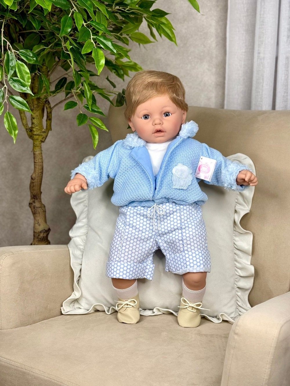 Кукла Berbesa мягконабивная 62см Dulzon (8050S)