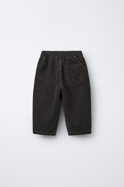 ZARA БРЮКИ BAGGY SOFT TOUCH, ЗЕЛЕНЫЙ