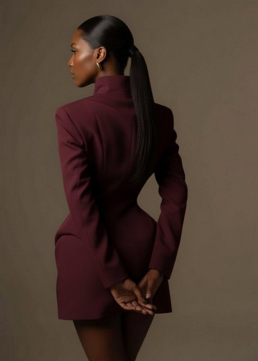 Жакет Икона, Бургунди