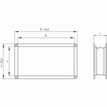 Гибкая вставка FKr 500x300