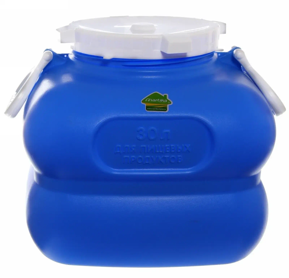 Фляга 30л «Гранде» фиолетовая с ручками С909ФИЛ