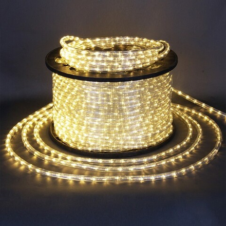 Шнур световой Sneha  13-2W-100M-220V-LED-U WW/W FLASH
