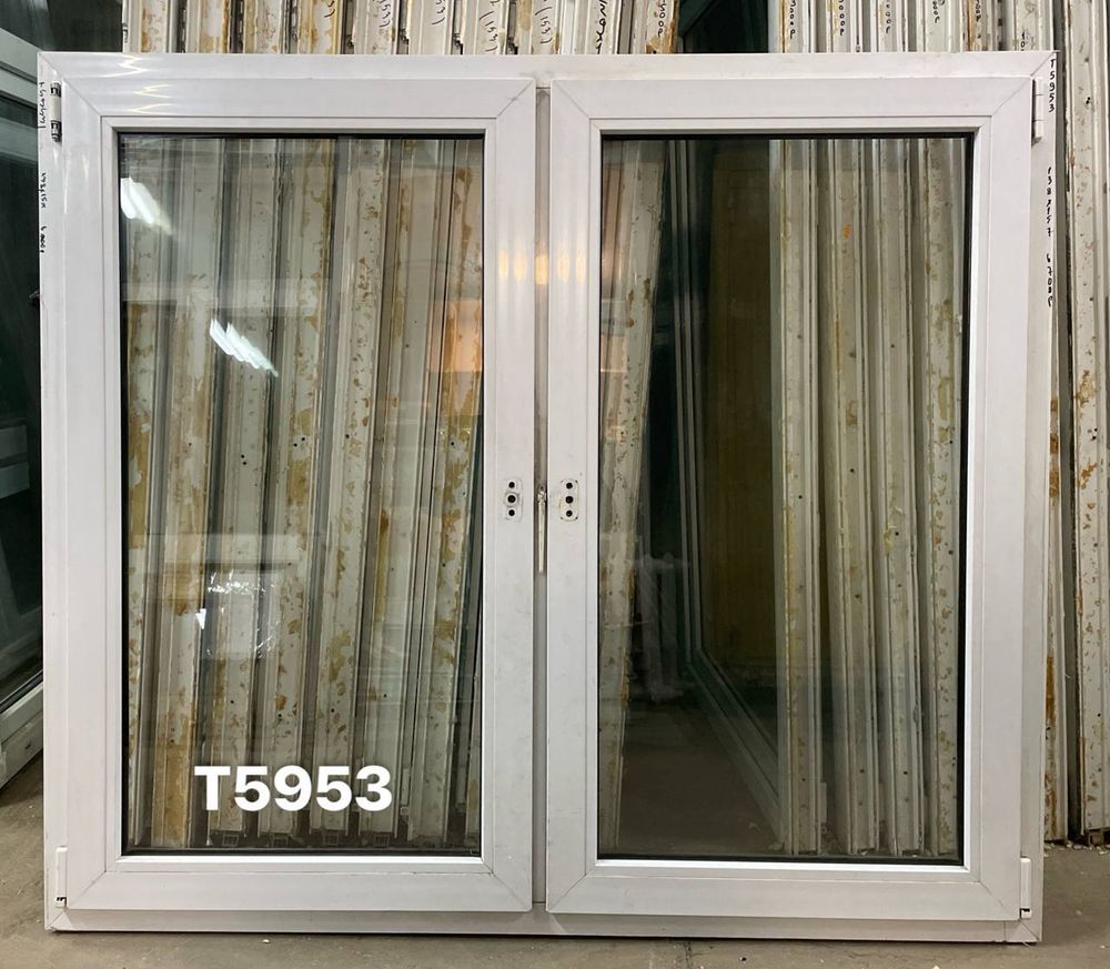 Окно Пластиковое Б/У 138(в) х 157(ш)