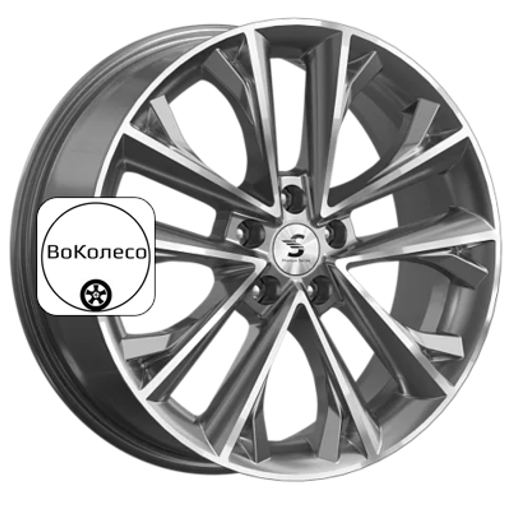 7x18/5x108 ET36 D65,1 КР012 (Exeed TXL) Diamond Gloss Graphite Premium Series