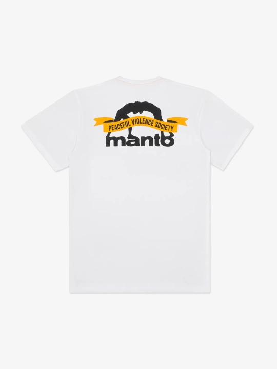 Футболка MANTO RIBBON белая