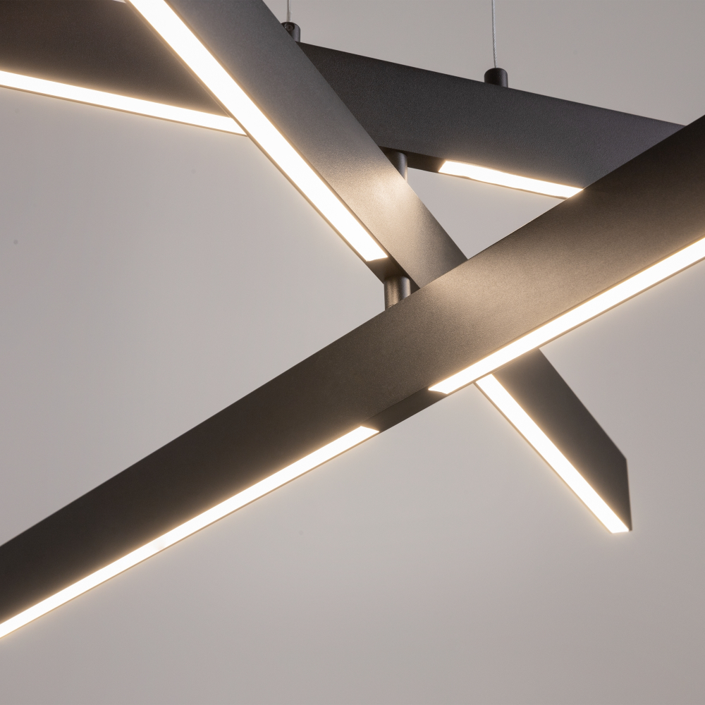 Подвесной светодиодный светильник Maytoni Origami MOD163PL-L38B4K