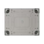 Коробка ответвит. с гладкими стенками и прозрачной крышкой, IP56, 380х300х120мм