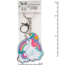 MR-165 Брелок с зеркальцем «Радужный единорог» Mark Rita