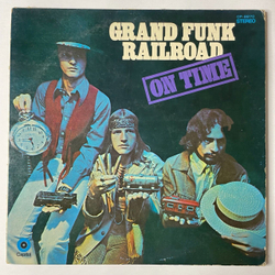 Винтажная виниловая пластинка LP Grand Funk Railroad On Time (Japan 1970) (No Obi)
