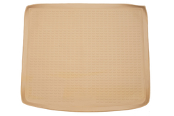 Коврик в багажник для VW Touareg I 2003-2010, кроссовер (полиуретан, бежевый) NLC.51.01.B13B