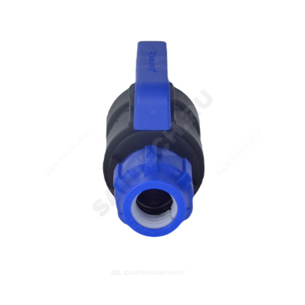 Кран шаровой компрессионный ПЭ Дн 20х3/4" ВР Ру16 VALFEX 1210012520034