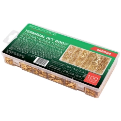 Клеммы контактные автомобильные, набор 600пр. RockFORCE RF-068684