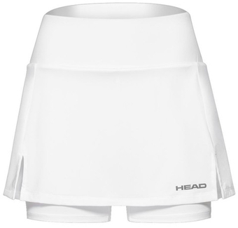 Теннисная юбка Head Club Basic Skort - белый