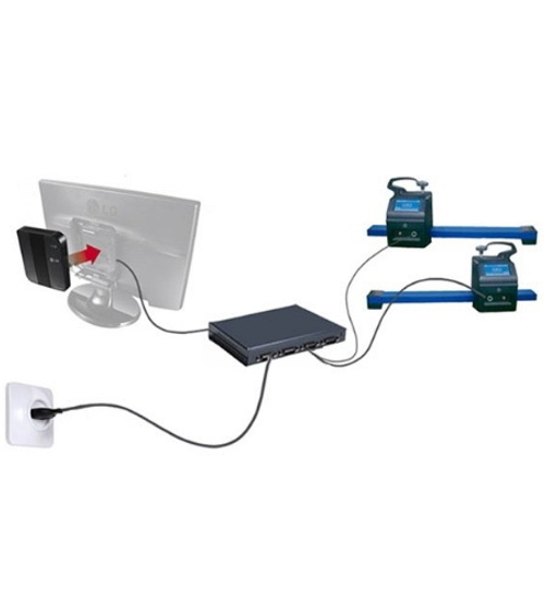 Стенд развал-схождения Техно Вектор 4 4108