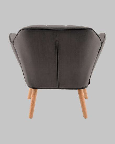 Кресло Руди серый