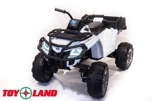 Детский электроквадроцикл Toyland Grizzly Next белый