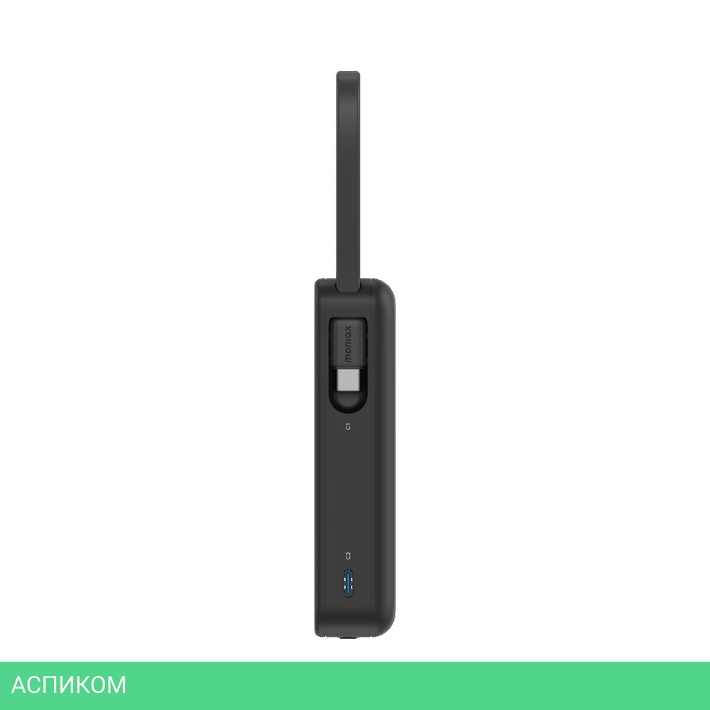 Портативное зарядное устройство Momax IP138 1-Power Vital+ Black (IP138D)