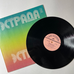 Винтажная виниловая пластинка LP ВИА Добры Молодцы Поет Песни Александра Флярковского (СССР 1978)