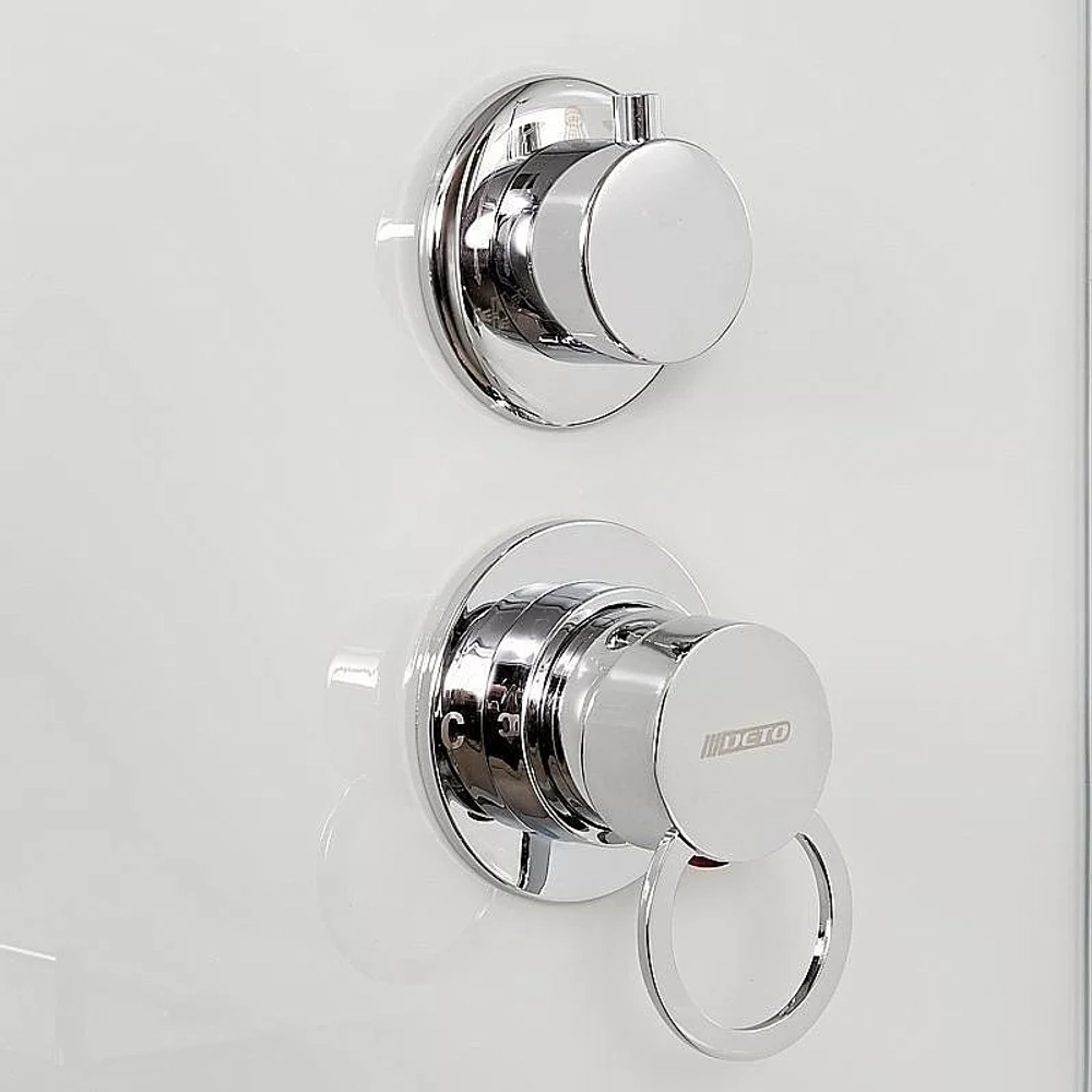 Душевая кабина DTO ЕМ4590 LED 90х90