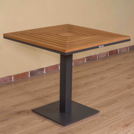 Стол обеденный Ideal Patio ЭГМОНТ из тика 80x80 резервный дубль