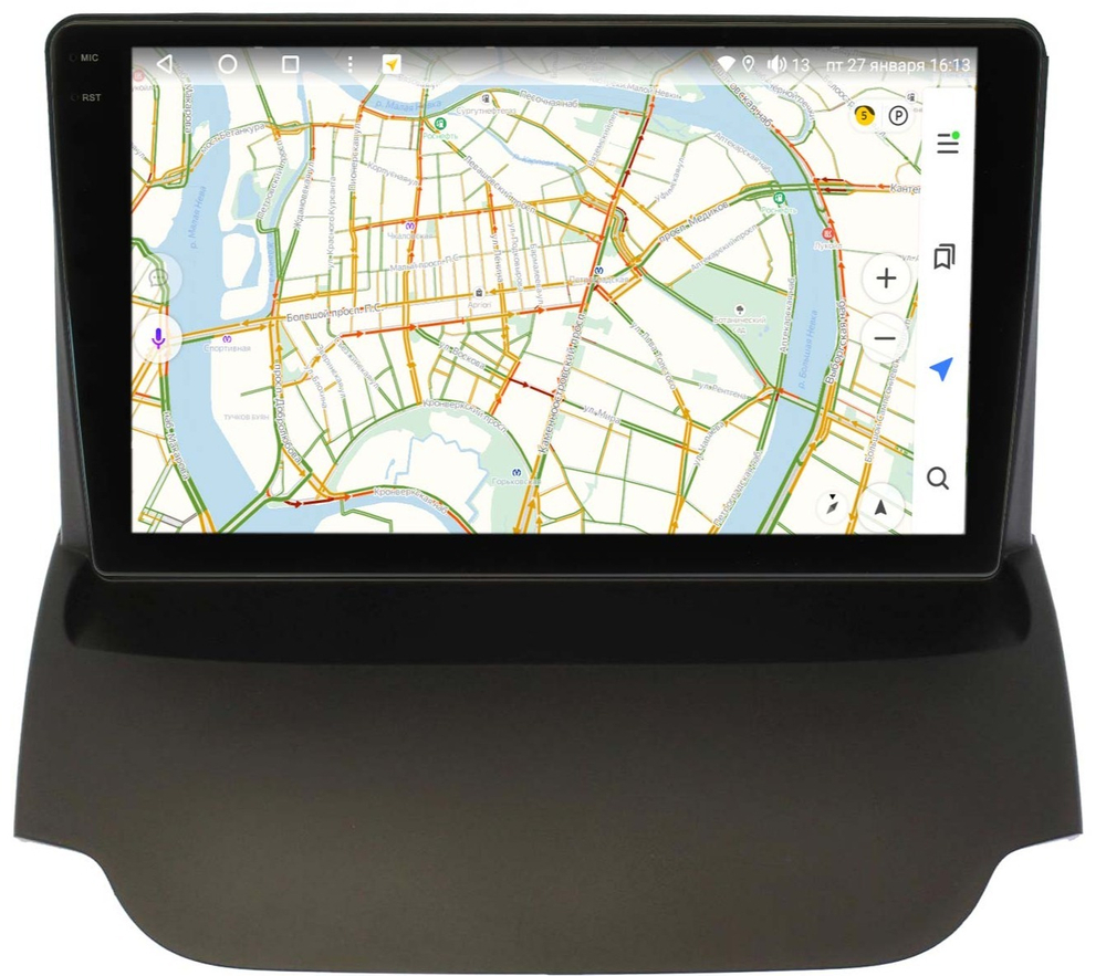 Магнитола для Ford EcoSport 2014-2017 - Vaycar VA17-0232-2K на Android 13, 8-ядер, 2K QLED, ТОП процессор, CarPlay,4G SIM-слот