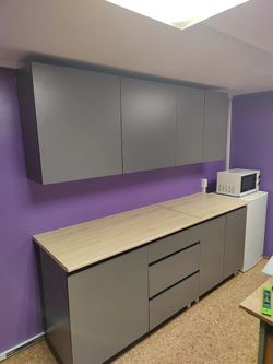 Кухня «Денвер» Графит 200 см