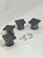 Мебельные ножки пластиковые для дивана шкафа тумбочки комода