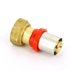 Пресс переходник с накидной гайкой TIEMME 16 х 3/4*