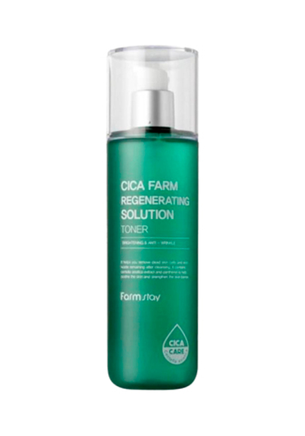 FarmStay Cica Farm Regenerating Solution Toner Восстанавливающий тонер для лица с центеллой азиатской