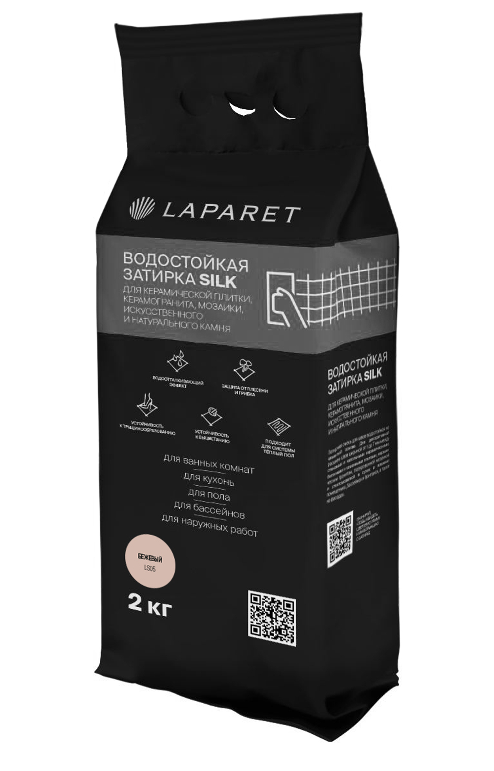 Laparet-fuga Silk, бежевый водостойкая (2 кг)
