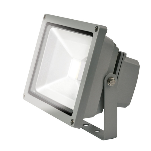 ULF-S01-30W/DW IP65 110-240В Прожектор светодиодный. Корпус серый. Цвет свечения дневной. Степень защиты IP65. Картонная упаковка