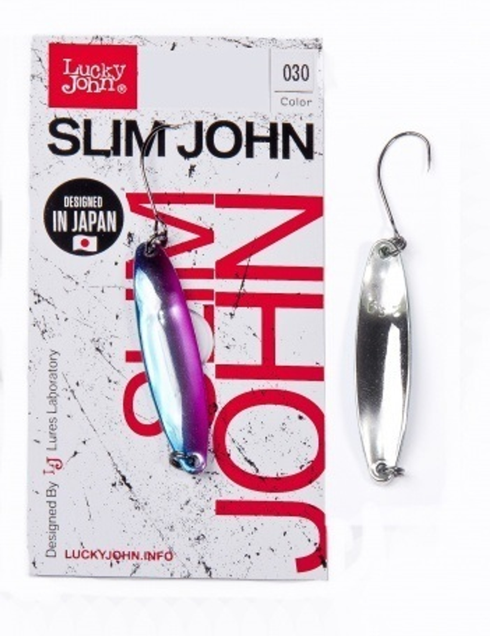 Блесна LUCKY JOHN Slim John 3,5 г, цвет 030, арт. LJSJ35-030