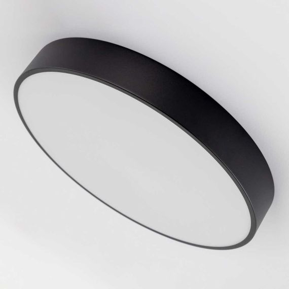 Потолочный светодиодный светильник с пультом ДУ Citilux Купер RGB Черный CL72470G1