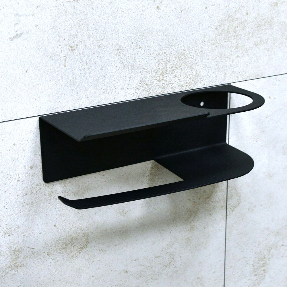 Держатель для туалетной бумаги 3 в 1 "Лофт"