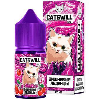 Жидкость CATSWILL Salt 2% 30 ml - Вишневые Леденцы