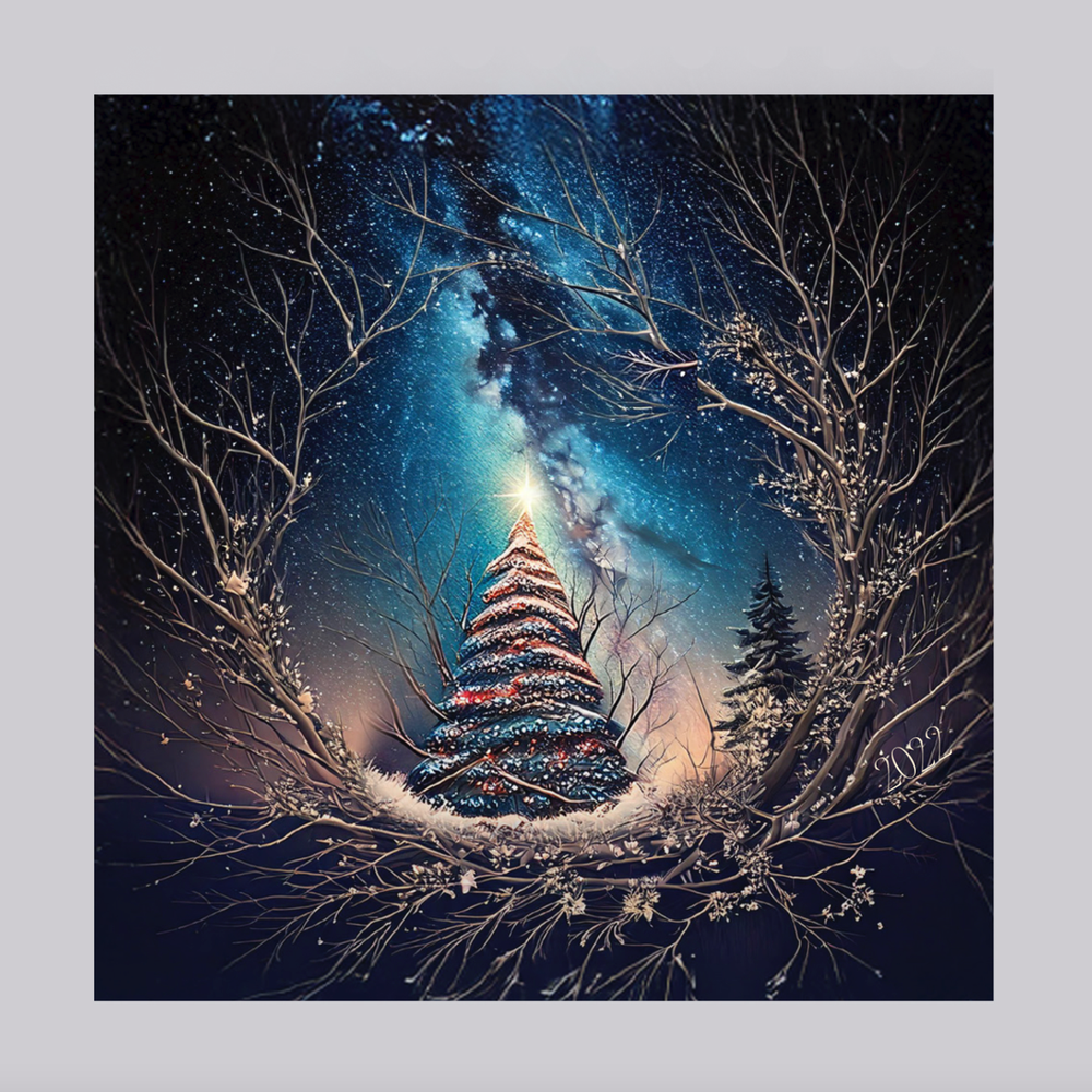 Открытка к Новогодним сказкам